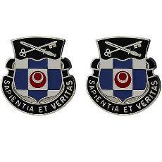 314th Military Intelligence Battalion Unit Crest (Sapientia Et Veritas)